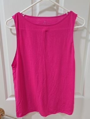 Athleta Hot Pink Sleeveless Muscle Tank Size XS